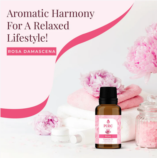 The Amazing Benefits of Pure Rose Essential Oil