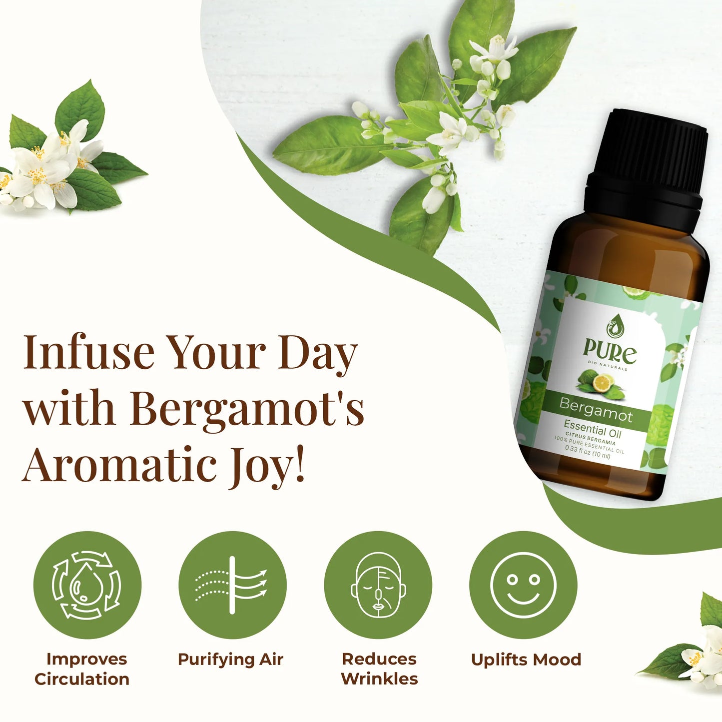 Pure Bergamot Essential Oil