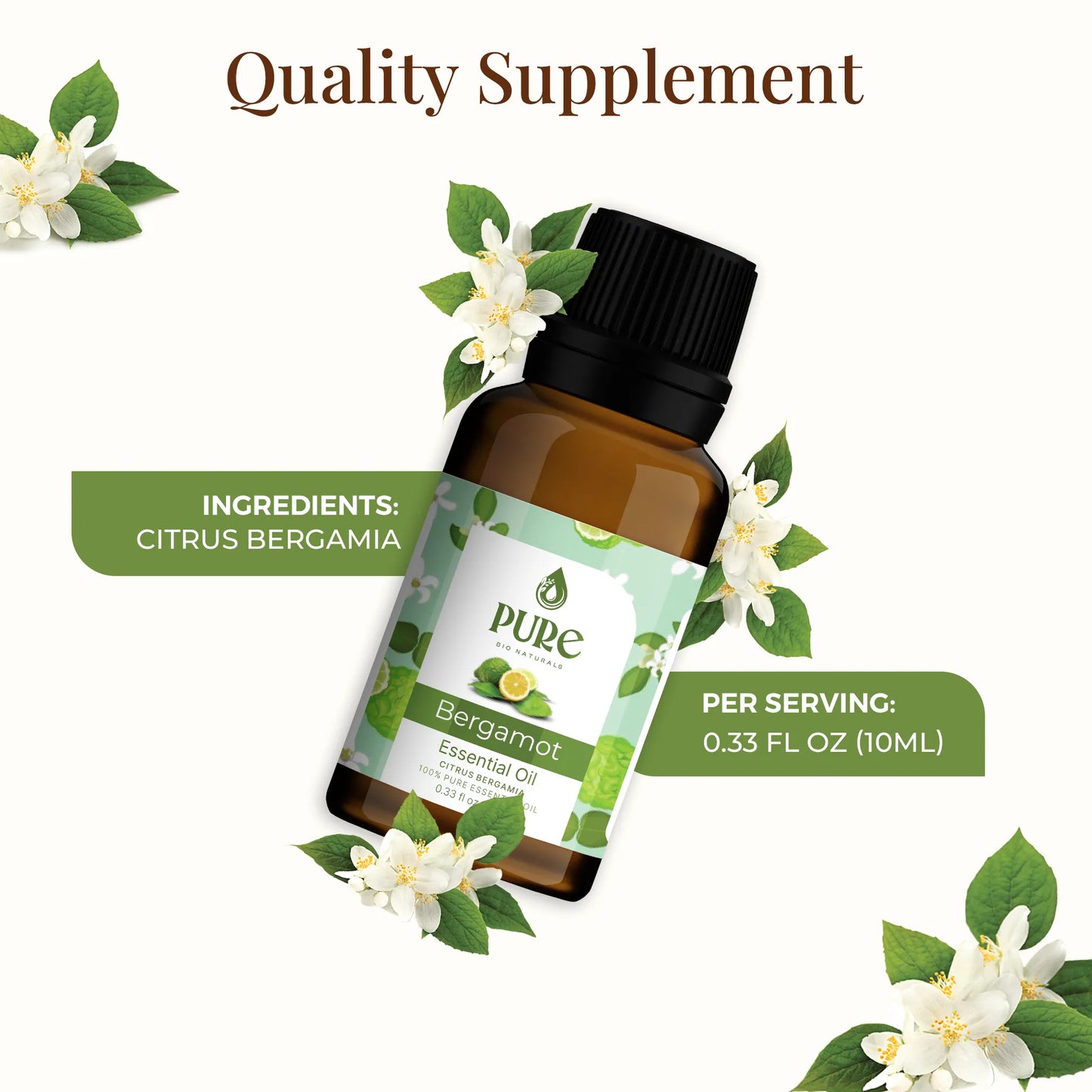Pure Bergamot Essential Oil