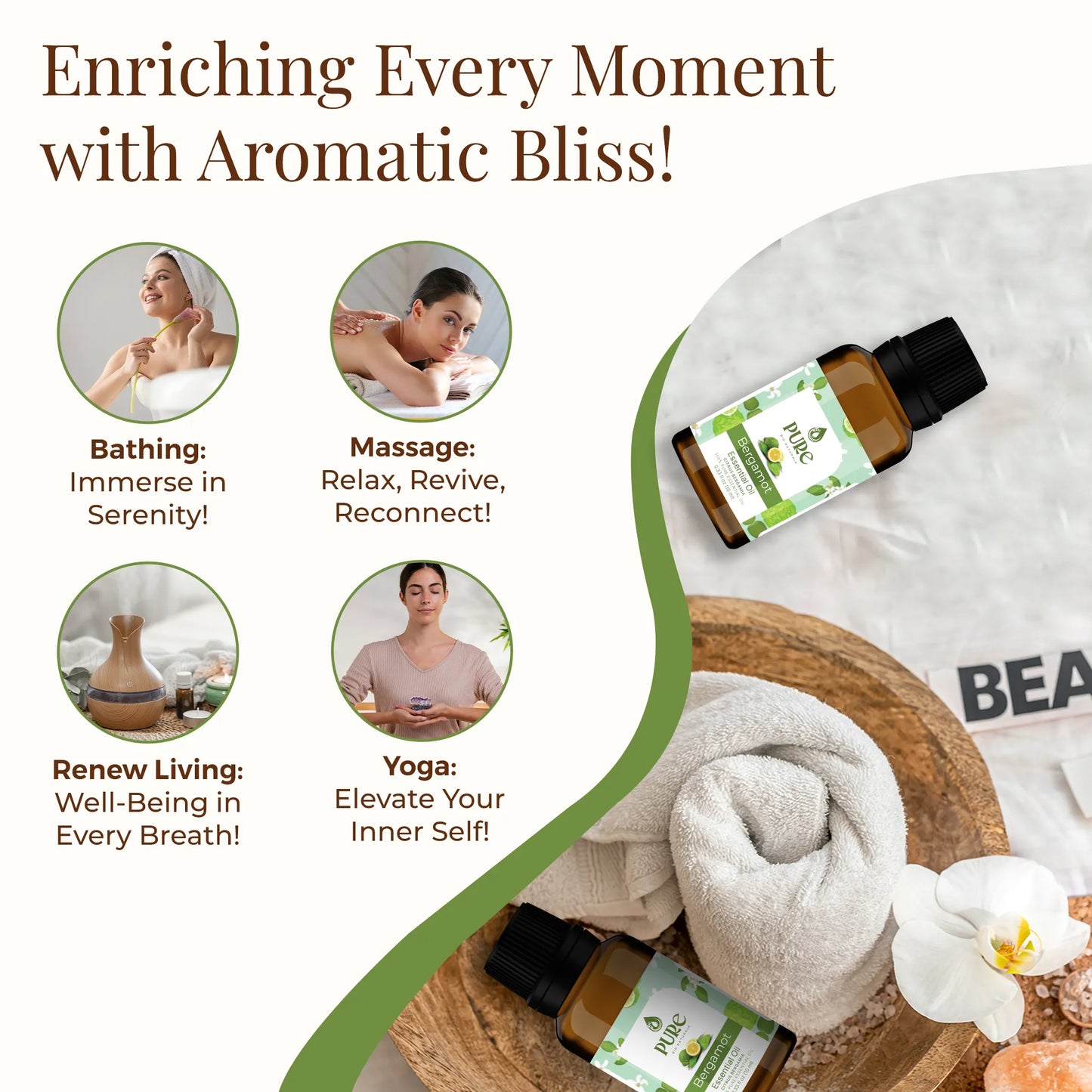 Pure Bergamot Essential Oil