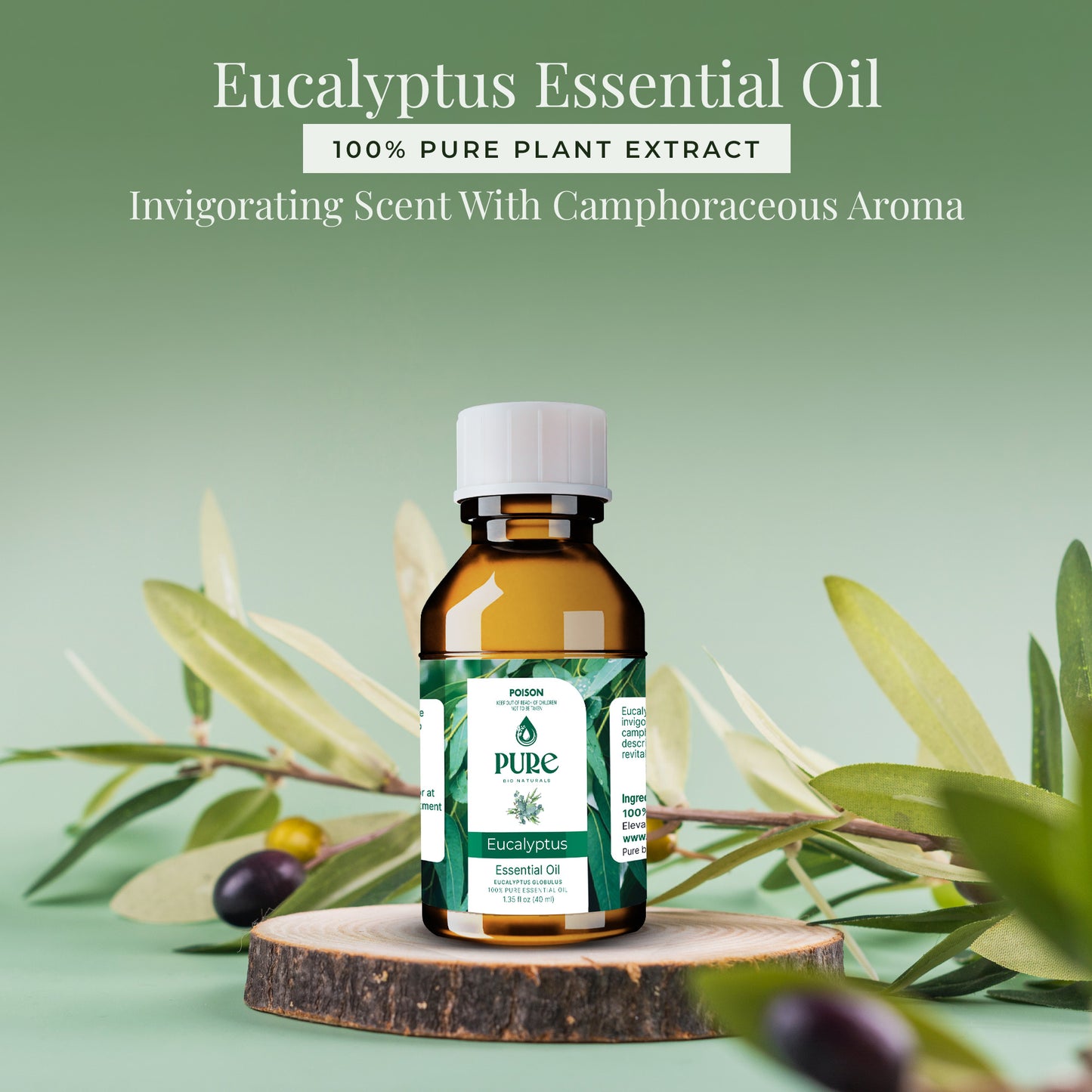 Pure Eucalyptus Essential Oil