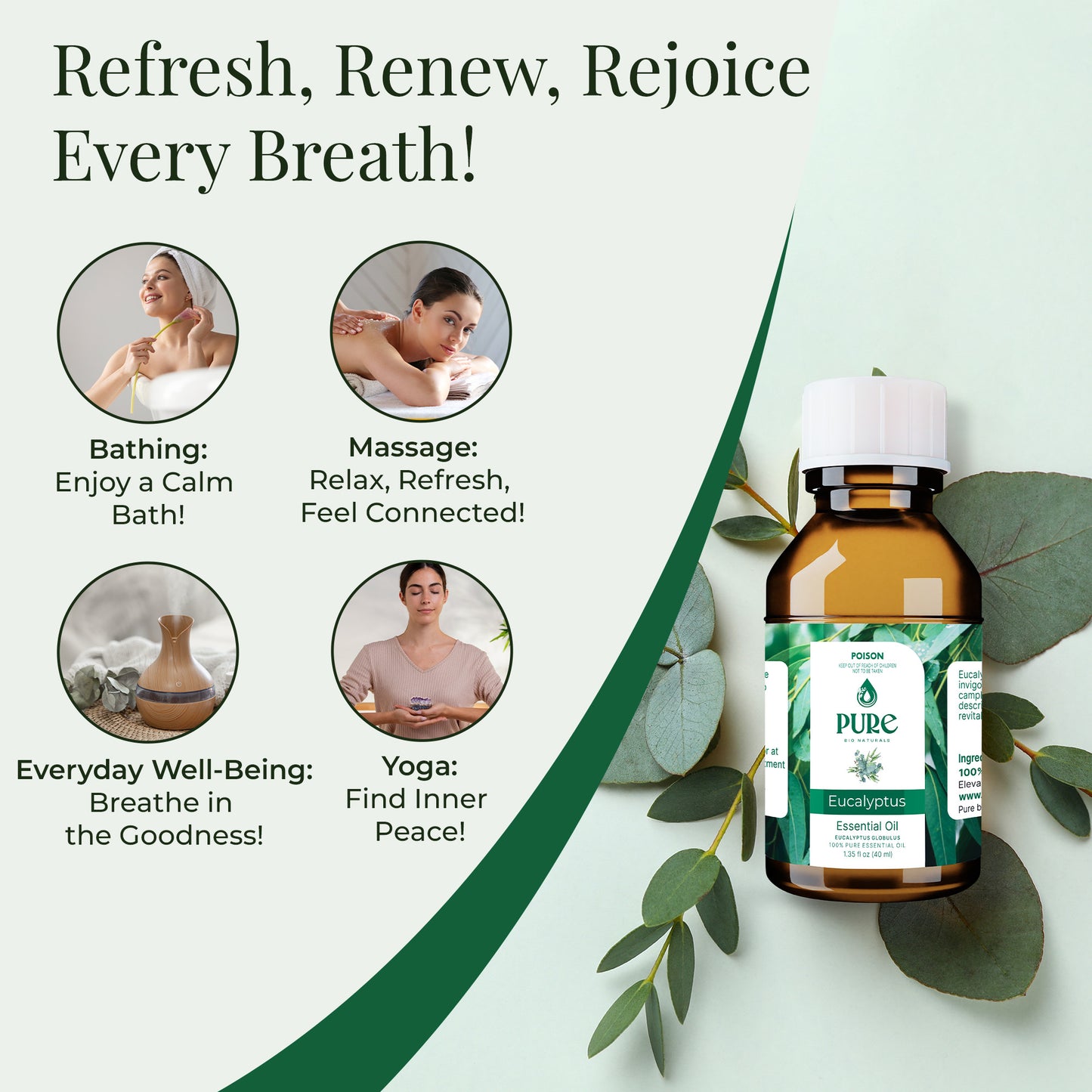 Pure Eucalyptus Essential Oil