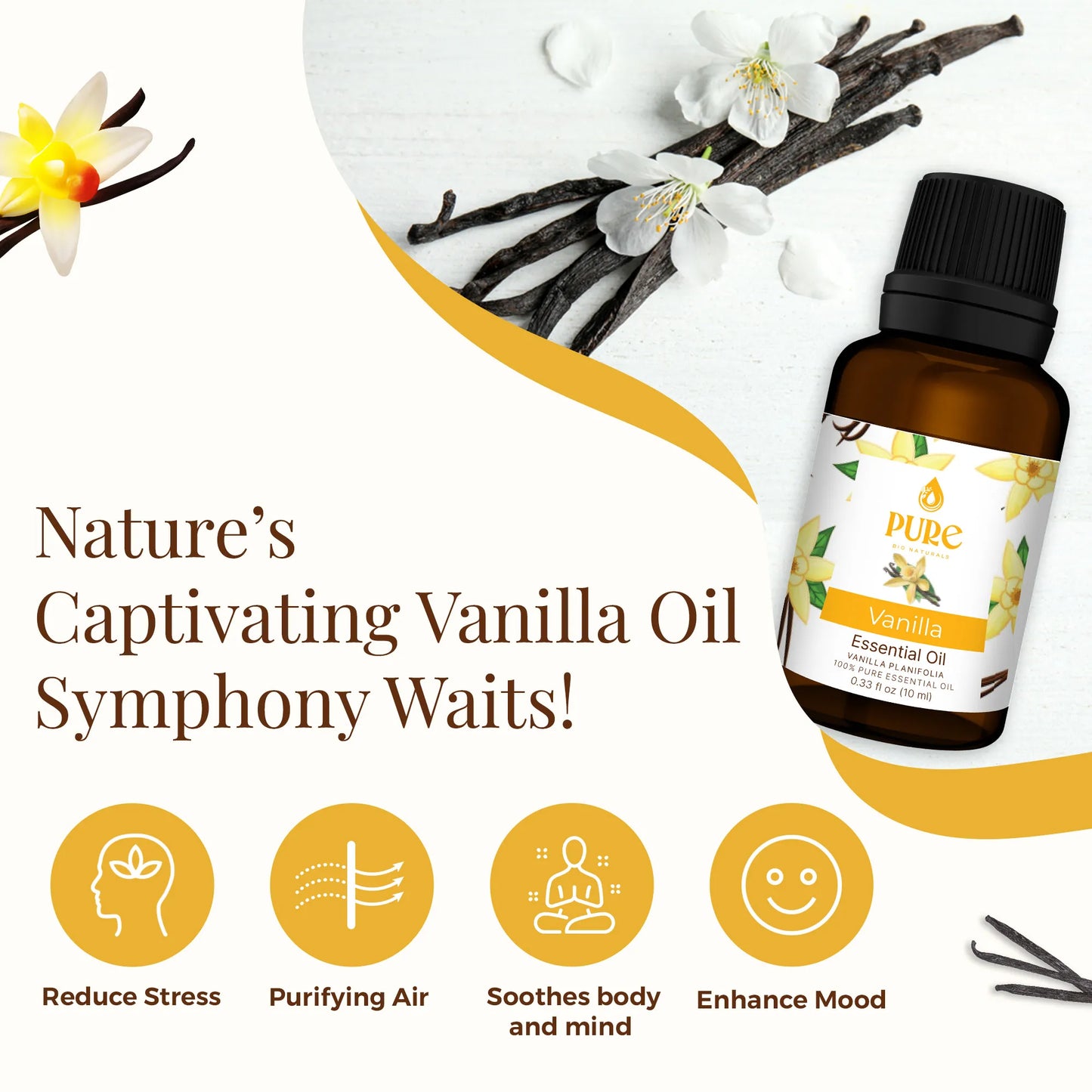 Pure Vanilla Essential Oil