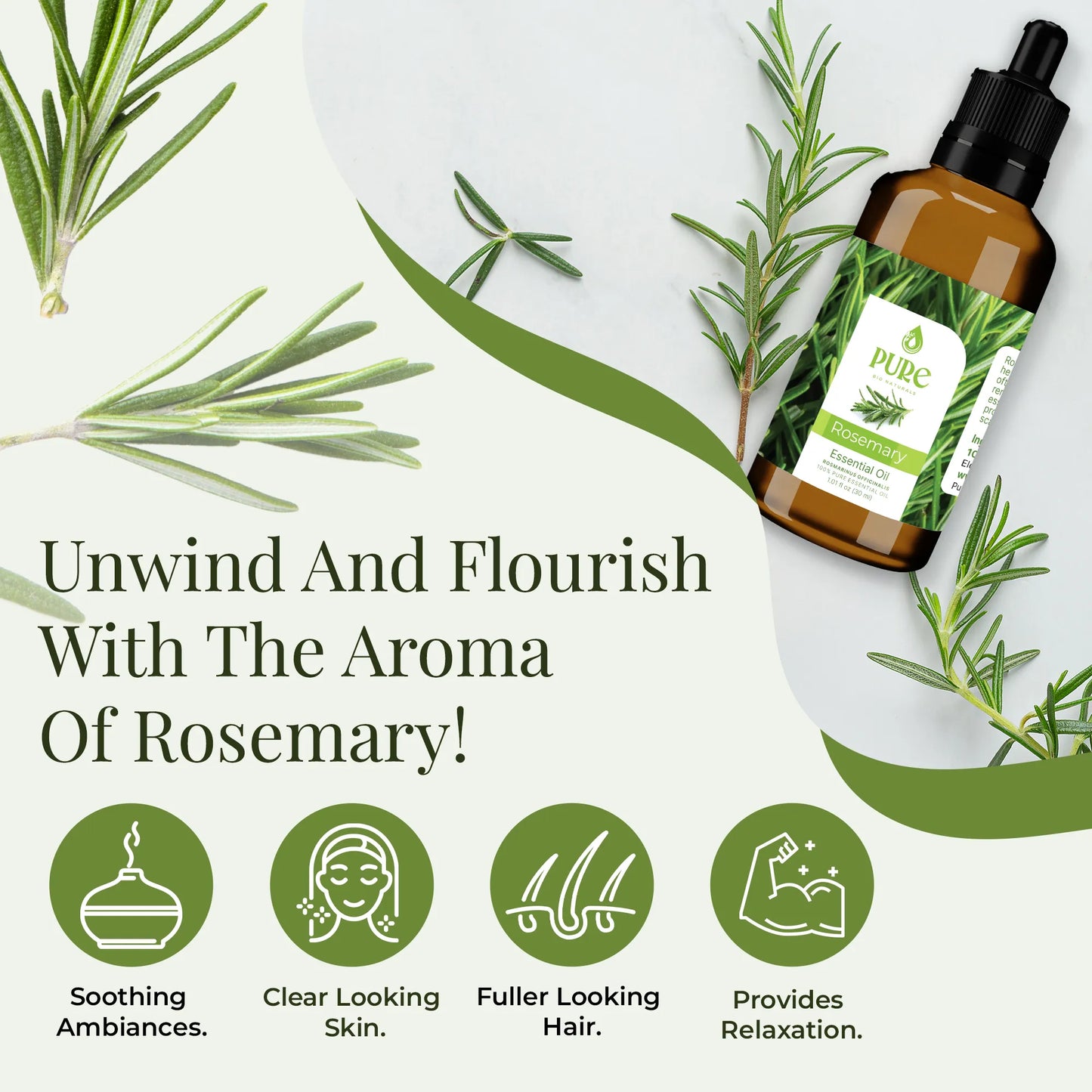 Pure Rosemary Oil