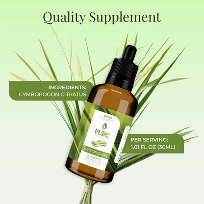 Pure Lemongrass Essential Oil