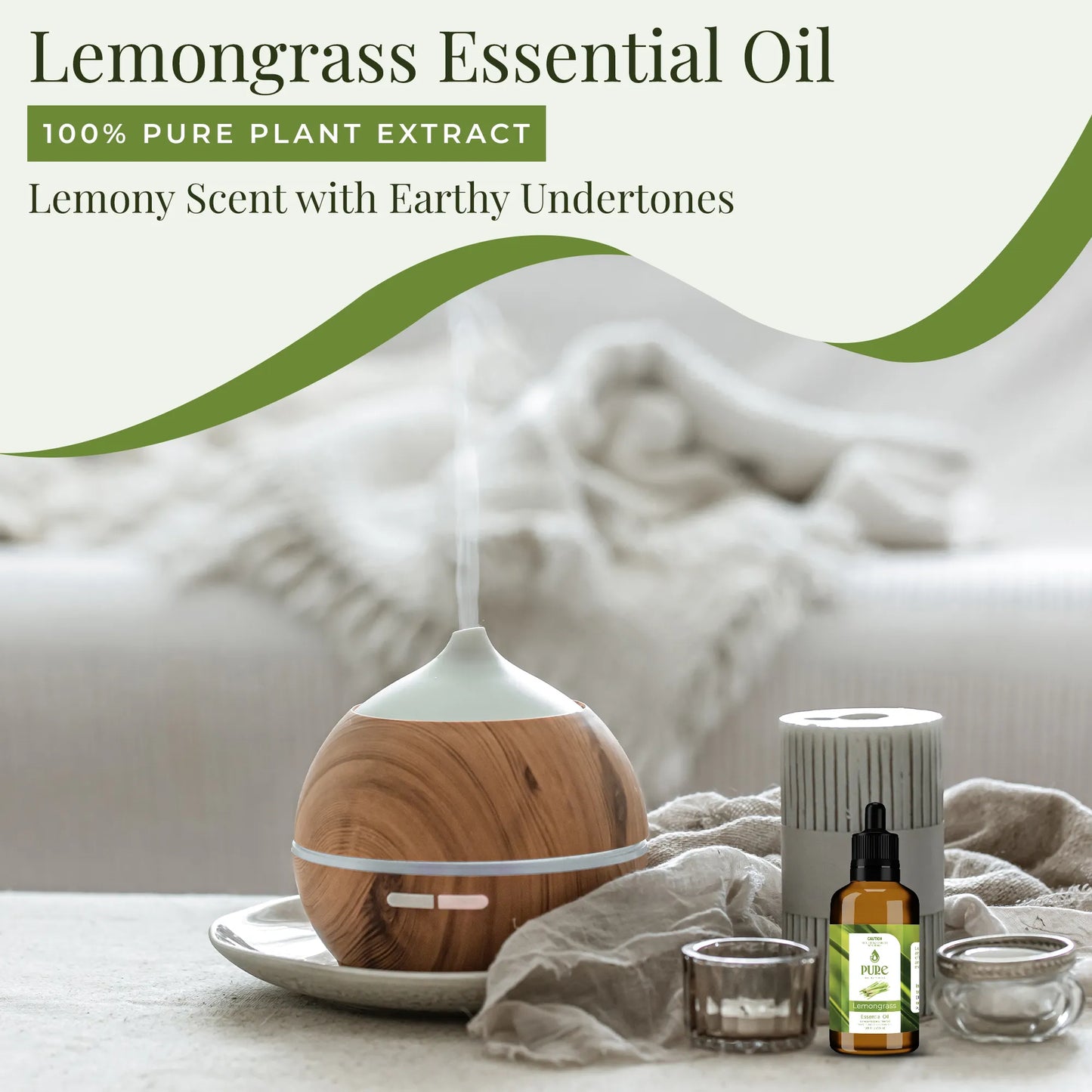 Pure Lemongrass Essential Oil