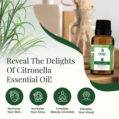 Pure Citronella Essential Oil