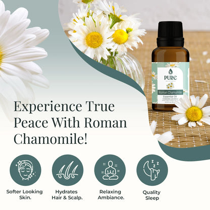 Pure Roman Chamomile Essential Oil