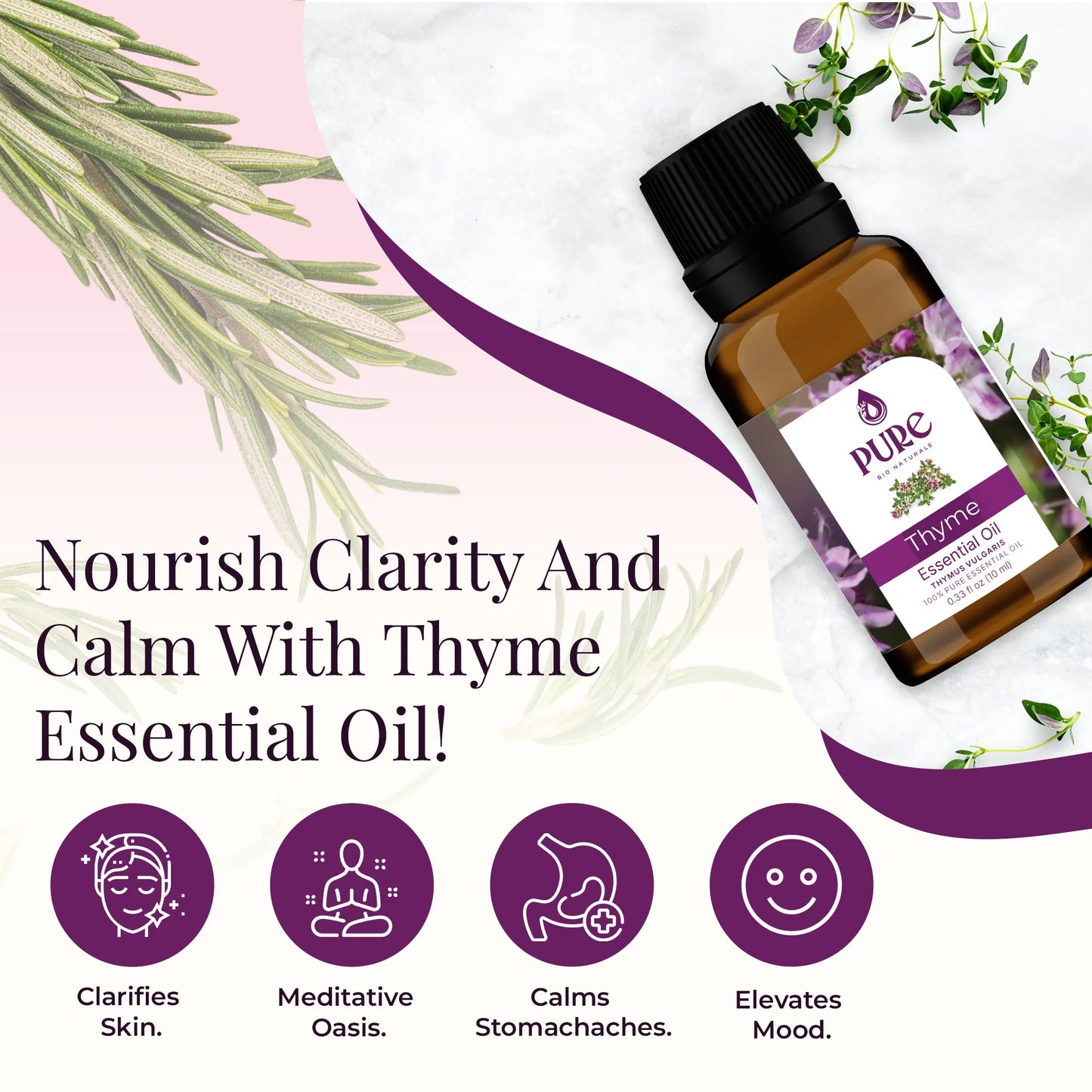 Pure Thyme Essential Oil