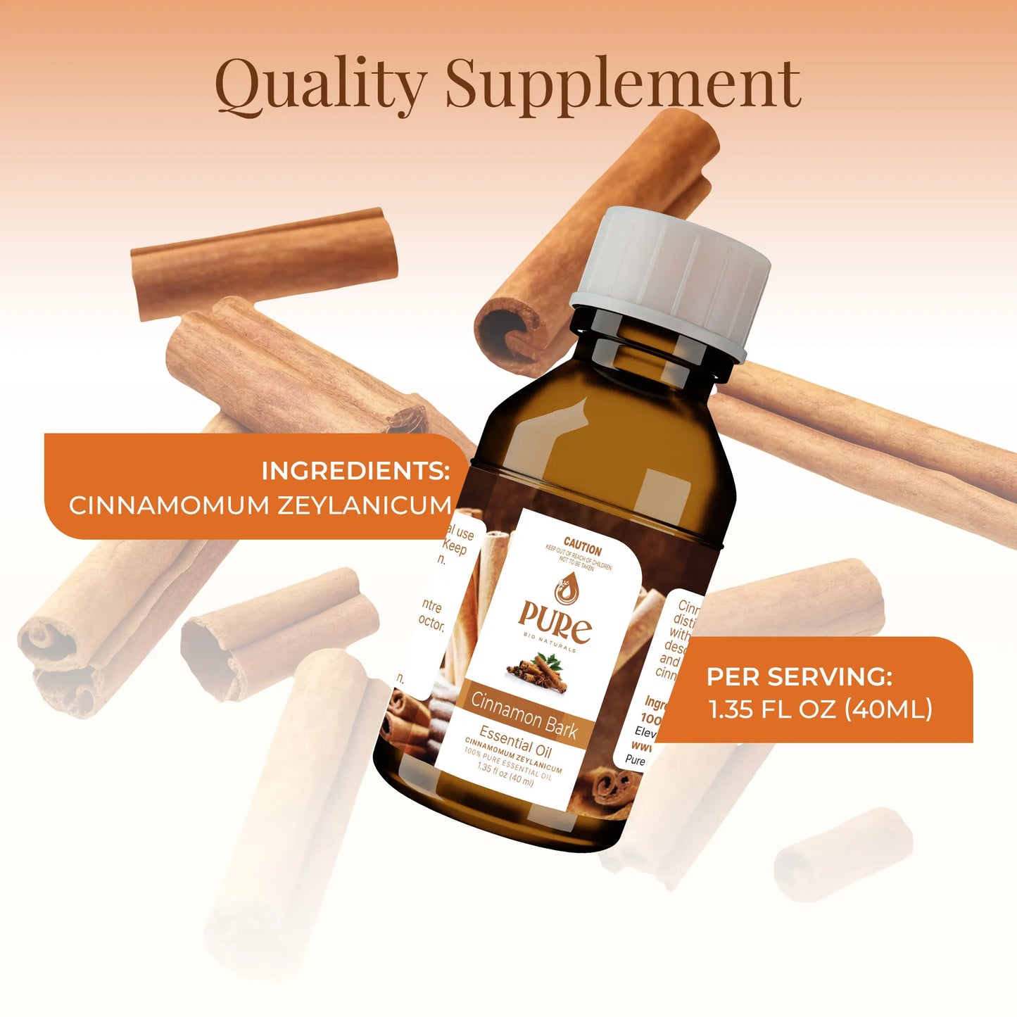 Pure Cinnamon Bark Essential Oil