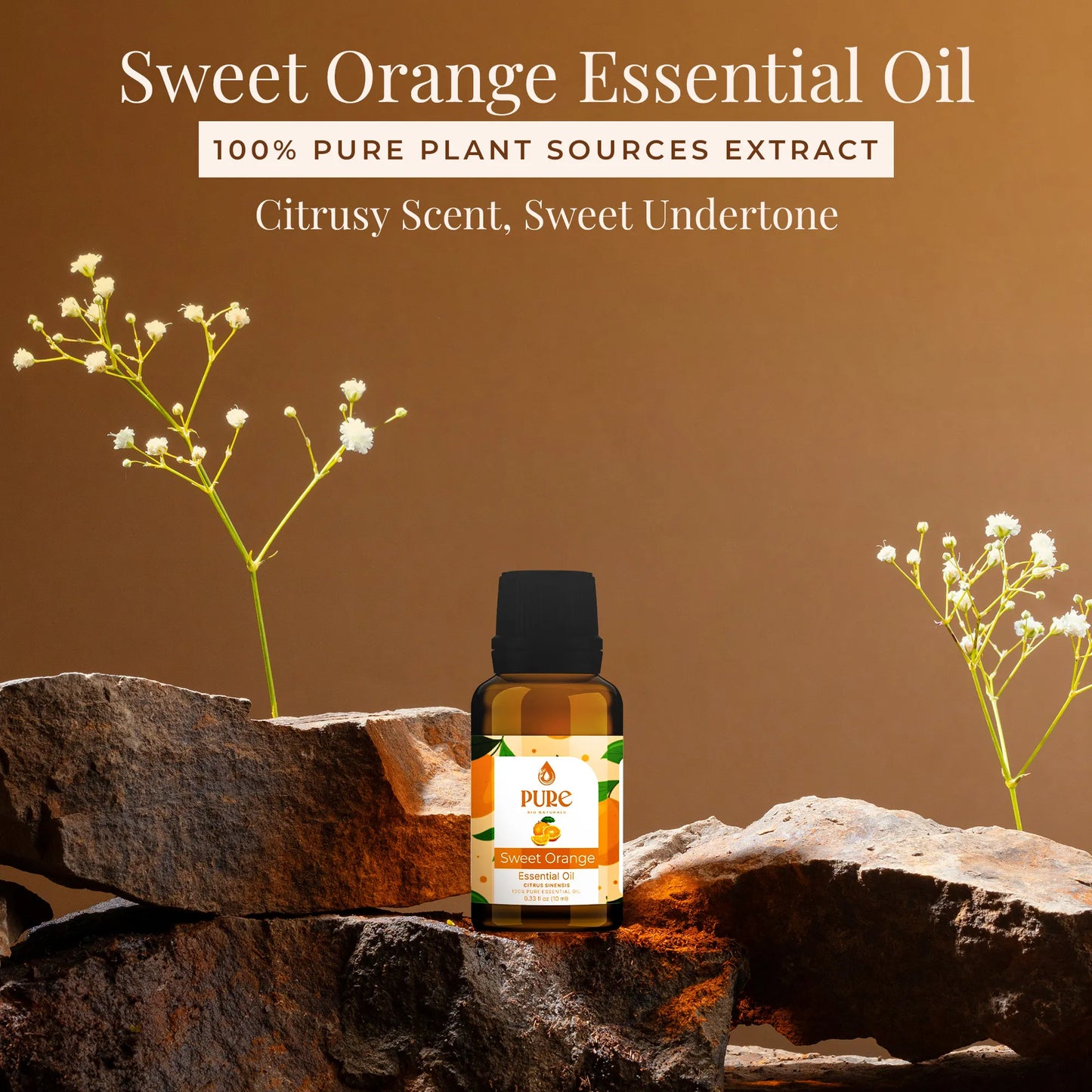 Pure Sweet Orange Essential Oil