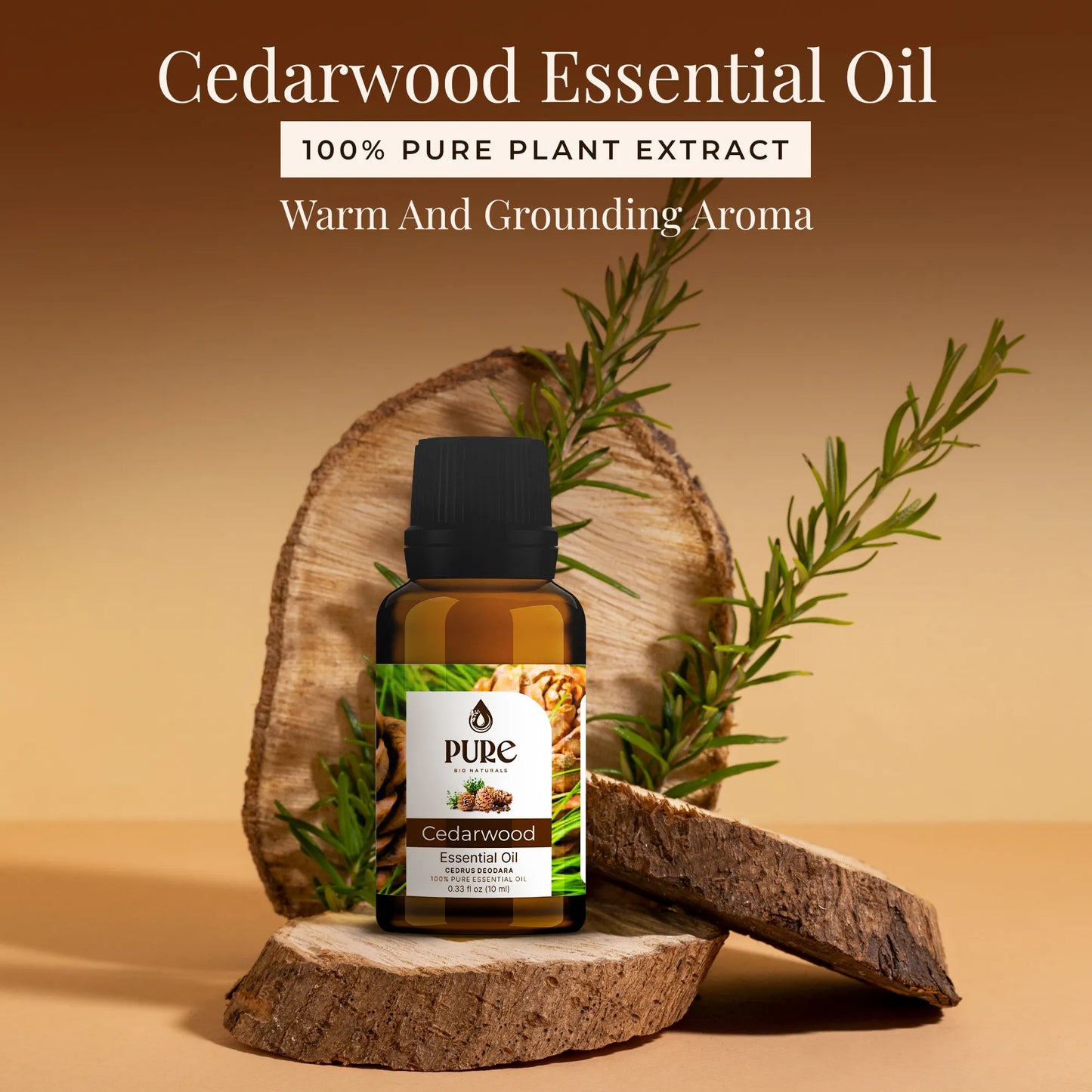 Pure Cedarwood Essential Oil