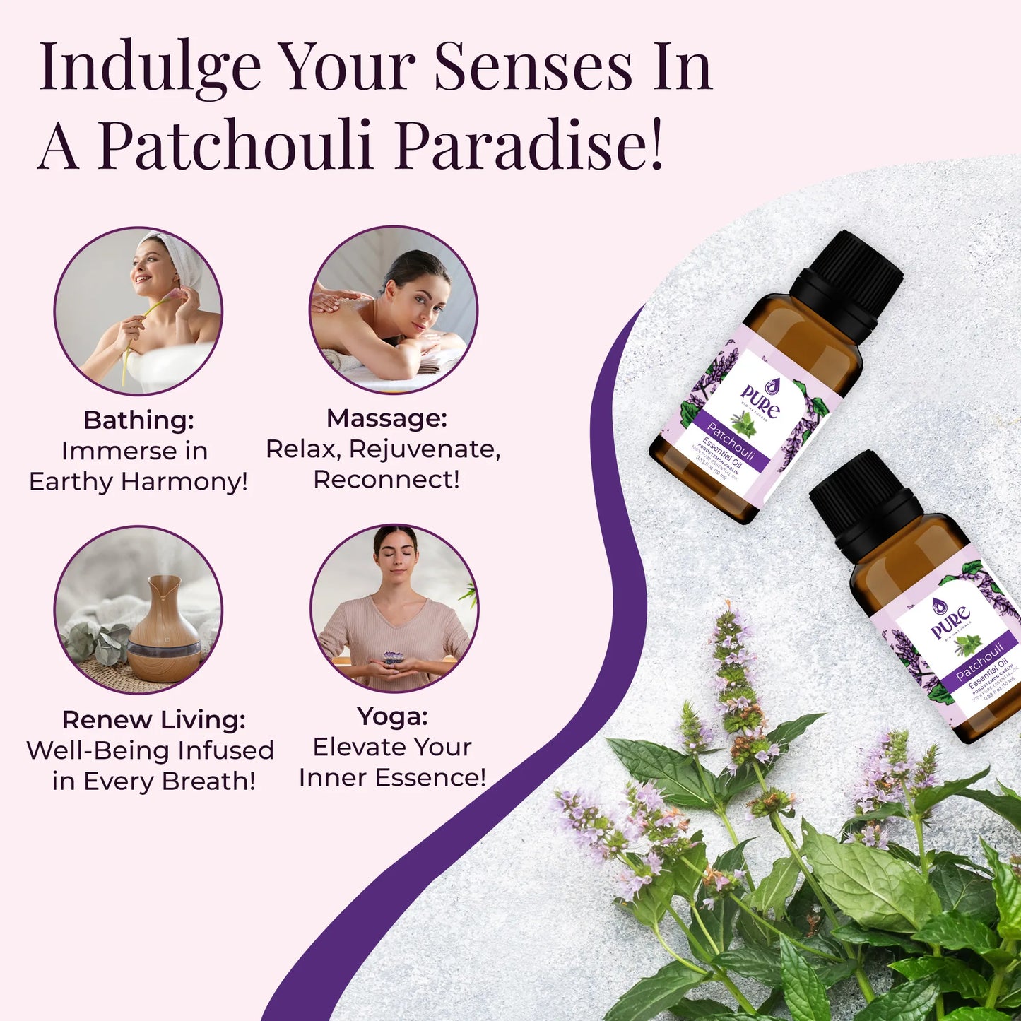 Pure Patchouli Essential Oil