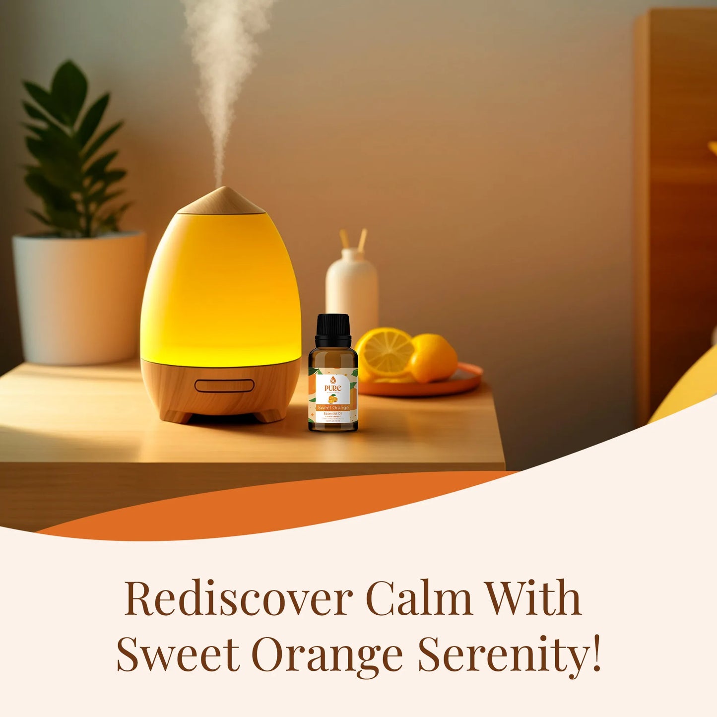 Pure Sweet Orange Essential Oil